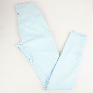 Women's Lululemon Align HR Pant 28" in Blue Size 4 LW5CTIS